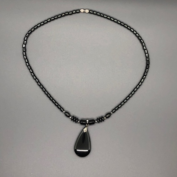 Teardrop Pendant Necklace - Picture 2 of 2
